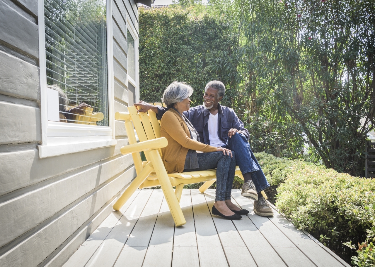 Couple on Porch